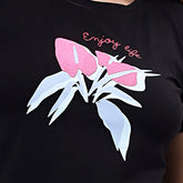 Half Sleeves Round Neck T-Shirt.